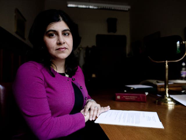 Baroness Warsi says she was struck by the scale of the Israeli settlements in  the West Bank
