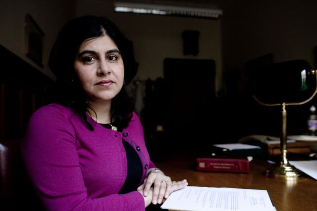 Baroness Warsi says she was struck by the scale of the Israeli settlements in  the West Bank