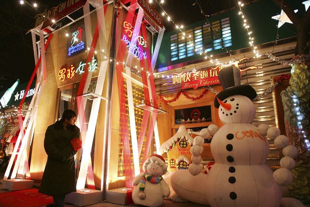 In China, Western traditions such as the Christmas Day, Valentine's Day and Halloween have become increasingly popular 
