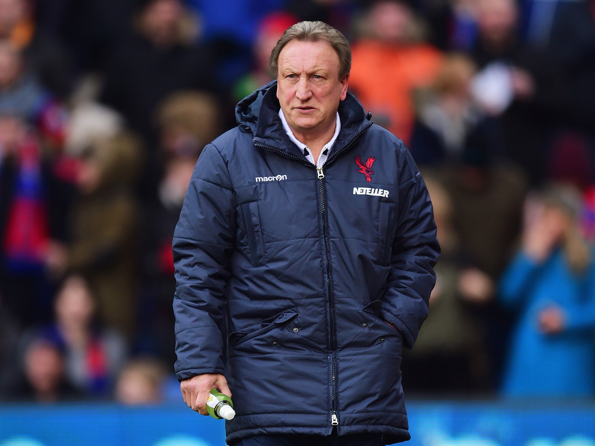 Warnock was sacked by Palace on Saturday morning