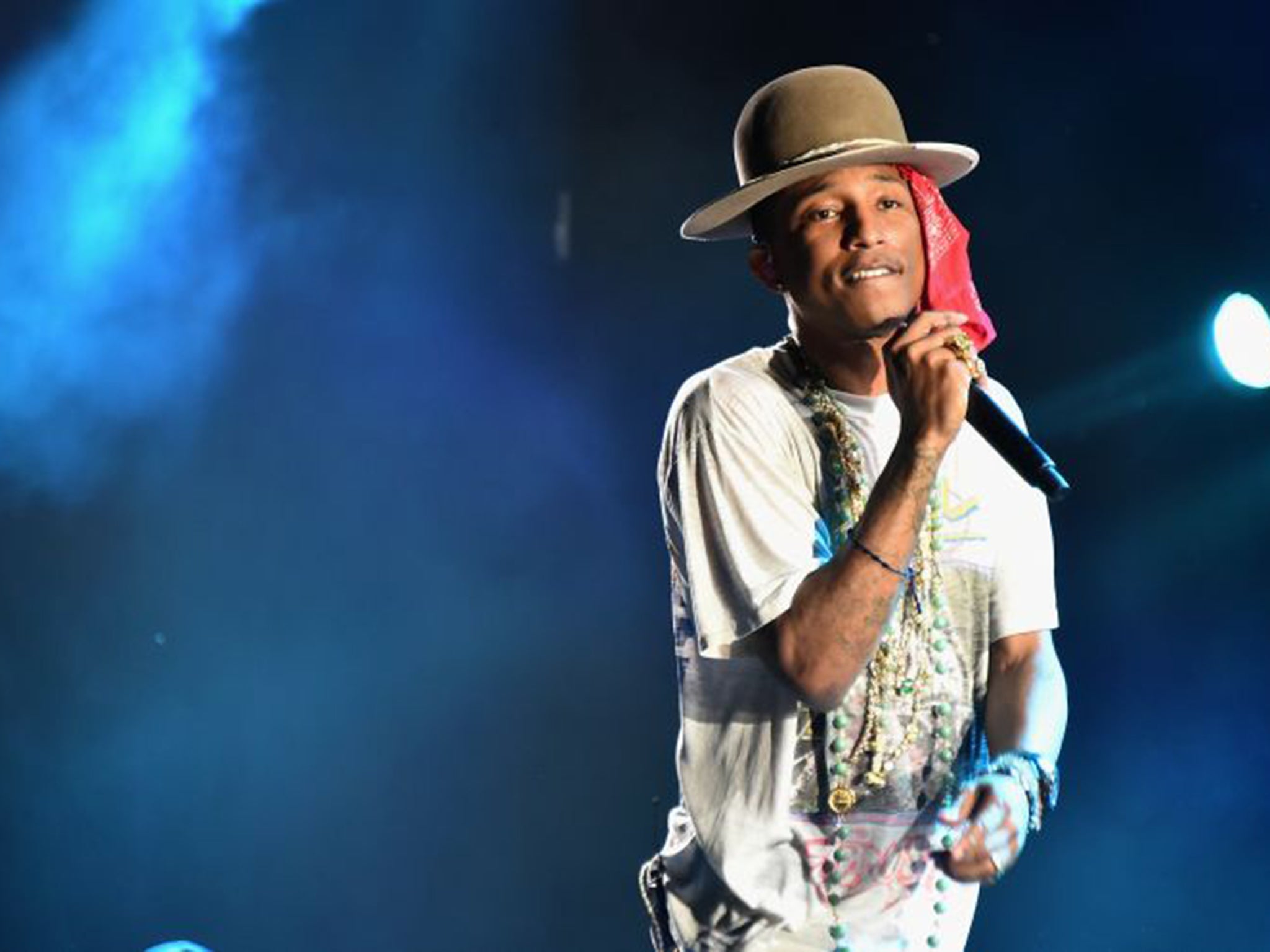 Pharrell Williams' “Happy” was the most searched-for song lyric of 2014
