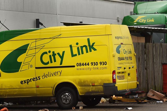 City Link went into administration on Christmas Day