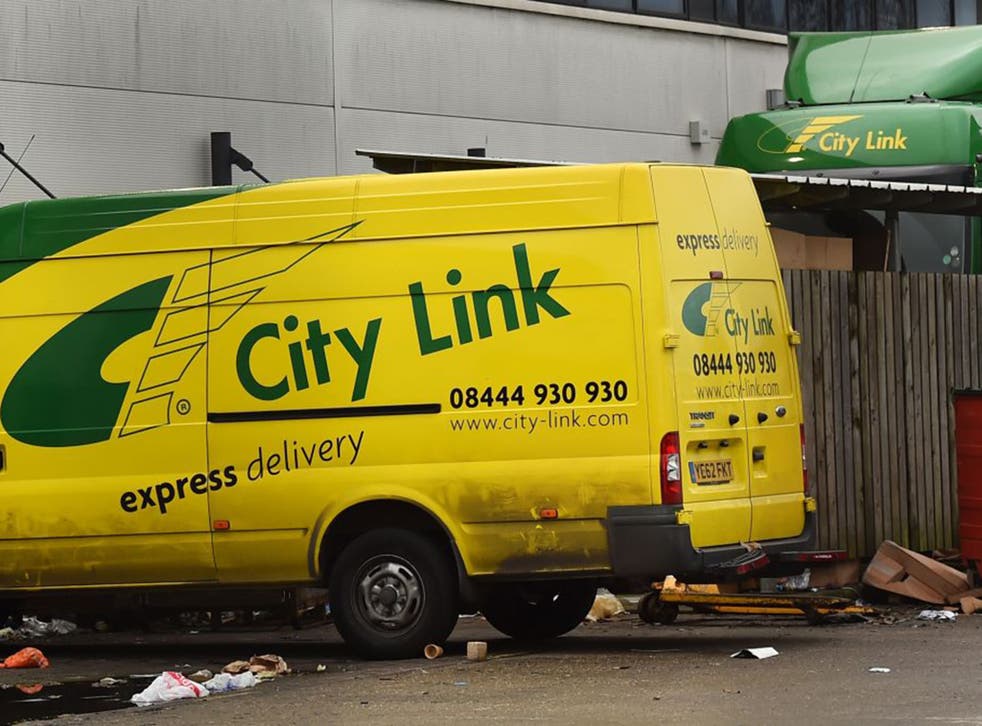 City Link went into administration on Christmas Day