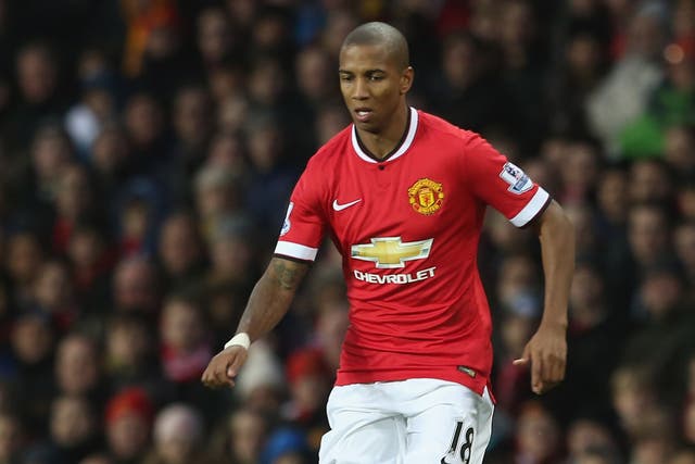 In-form Ashley Young is looking forward to facing Liverpool on Sunday