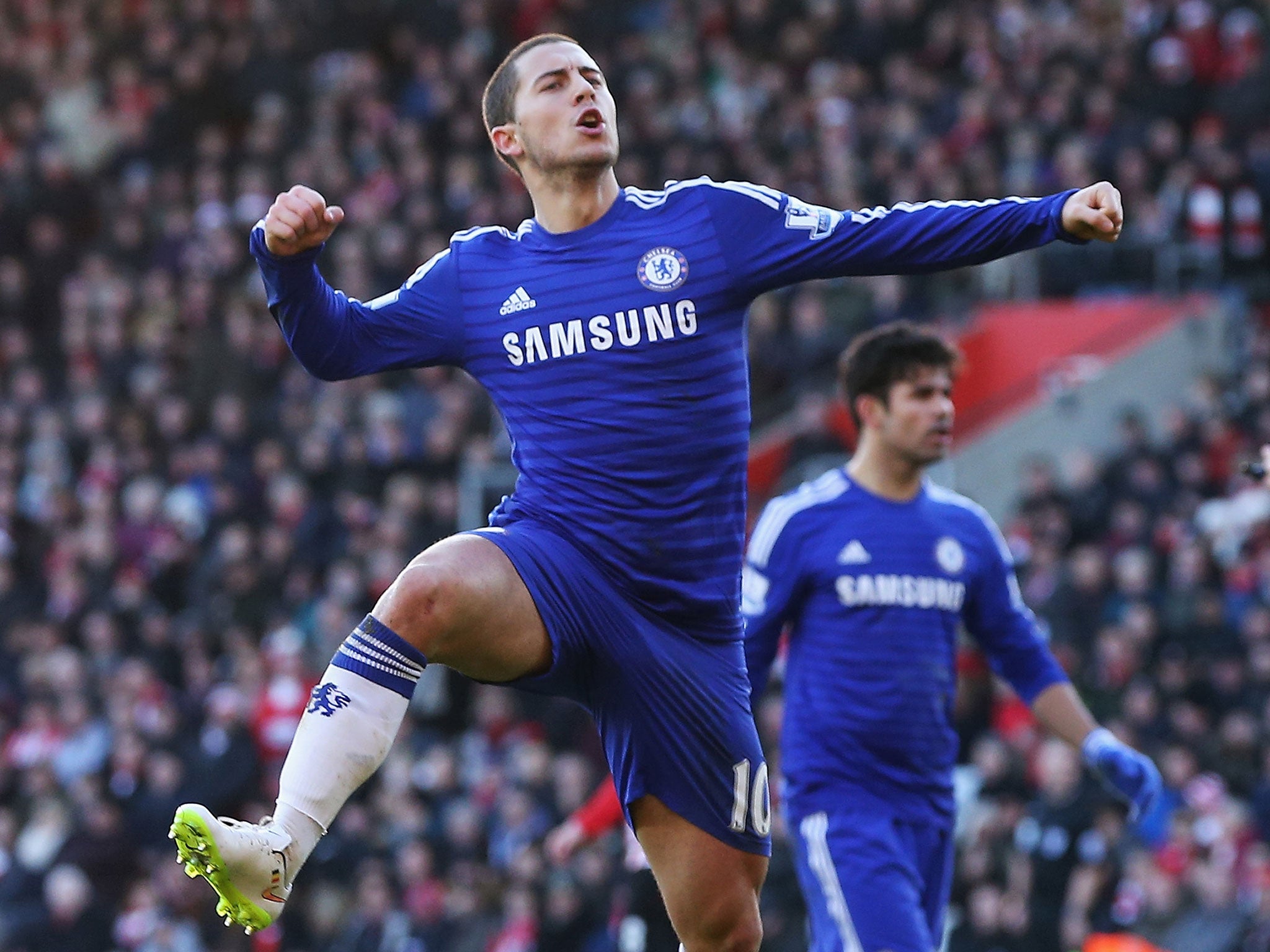 Chelsea winger Eden Hazard