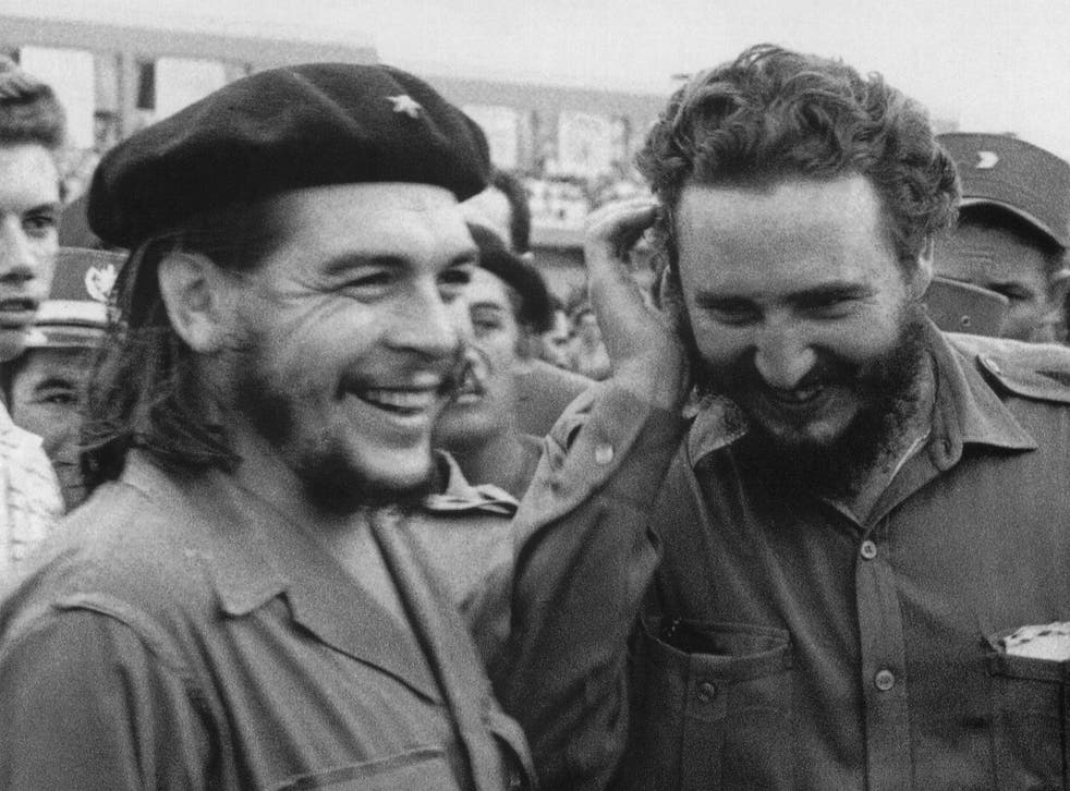 Ernesto Che Guevara and Fidel Castro, right, met at Havana Golf Club in 1962 to mock the game