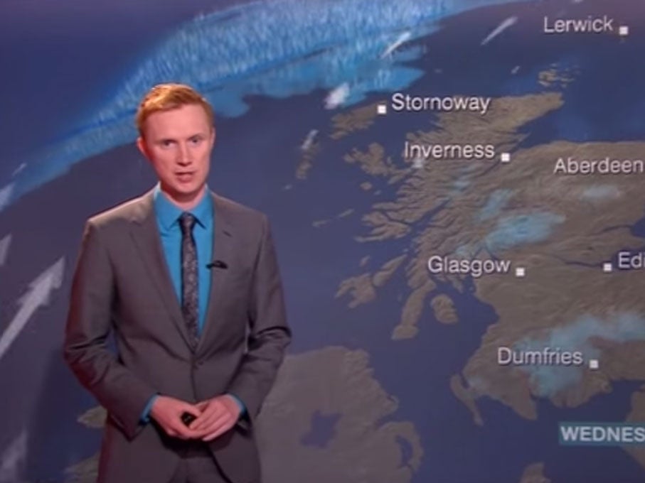 Owain Wyn Evans, a weather presenter on the BBC, said he does not let the homophobic comments hurt him
