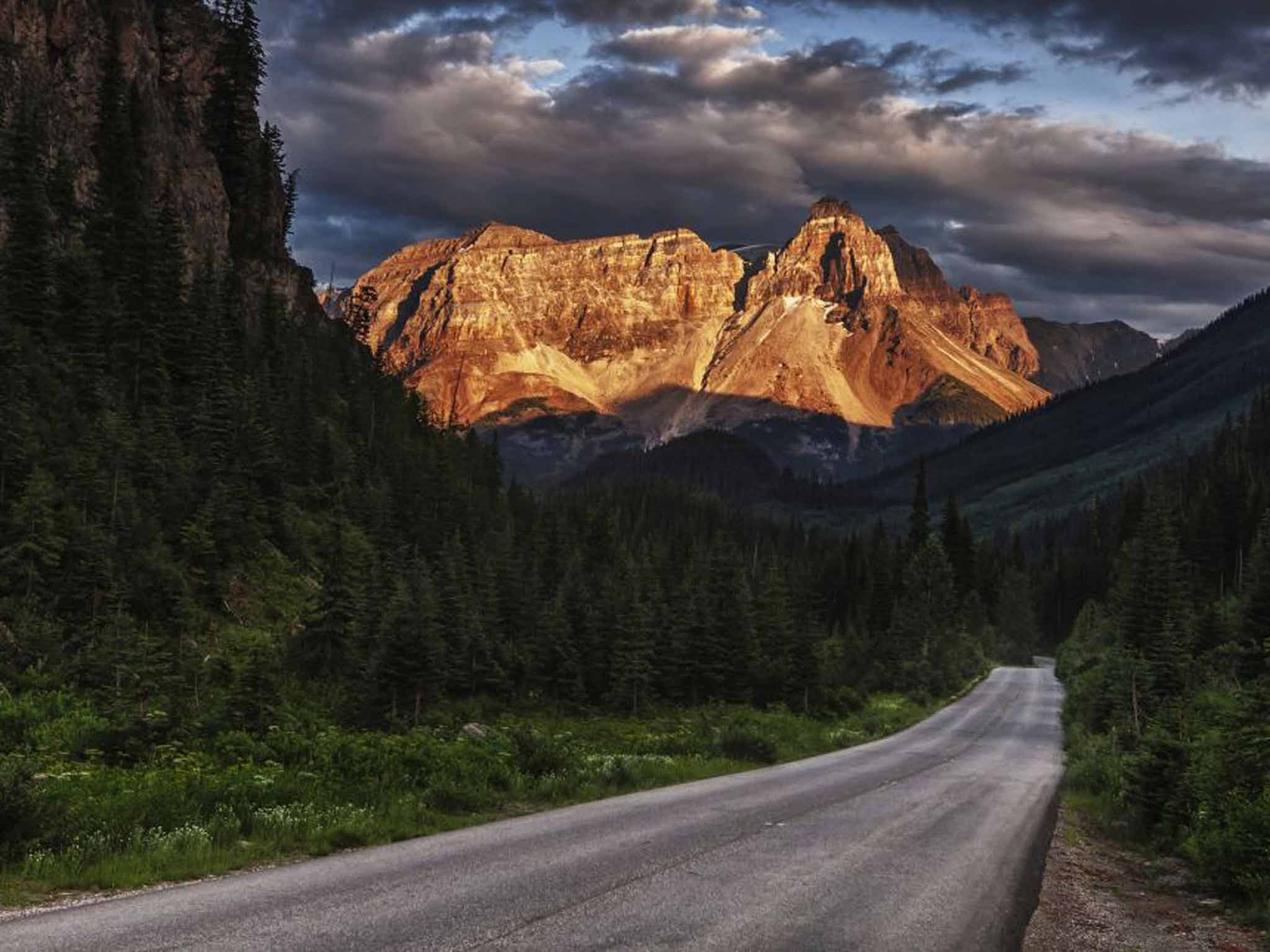 Rocky road: the route over the peaks to Canada