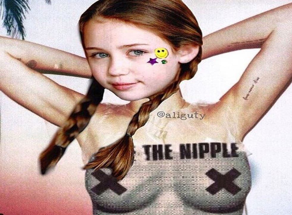 982px x 726px - Miley Cyrus joins the #FreeTheNipple campaign by sharing bizarre childhood  pictures | The Independent | The Independent
