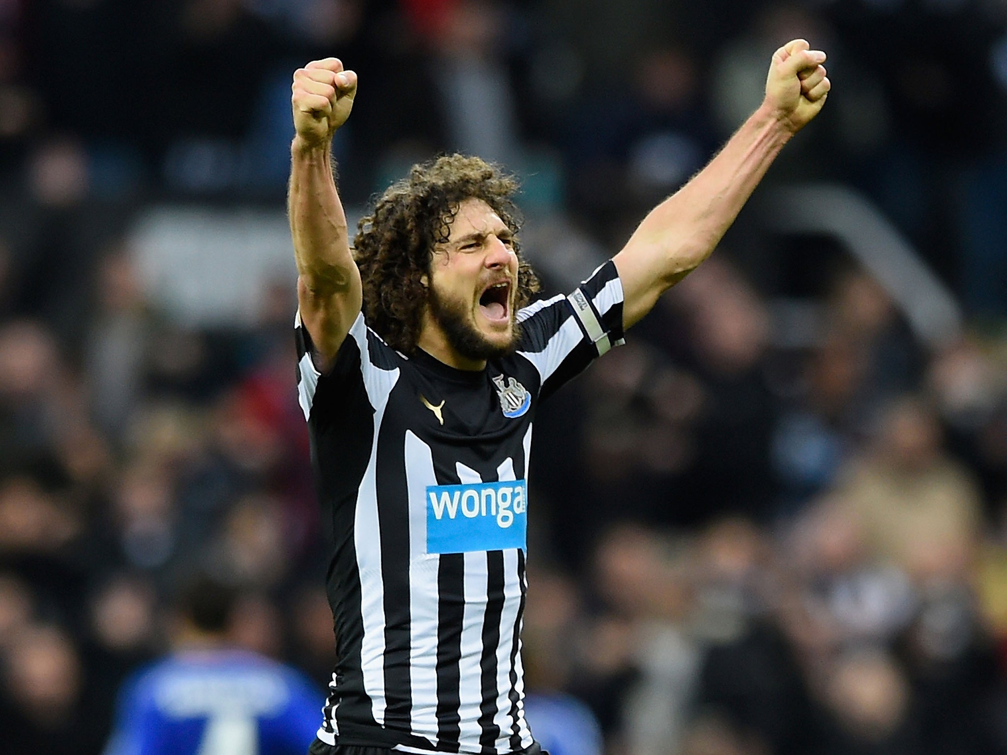 Pardew thanked his Newcastle captain Fabricio Coloccini