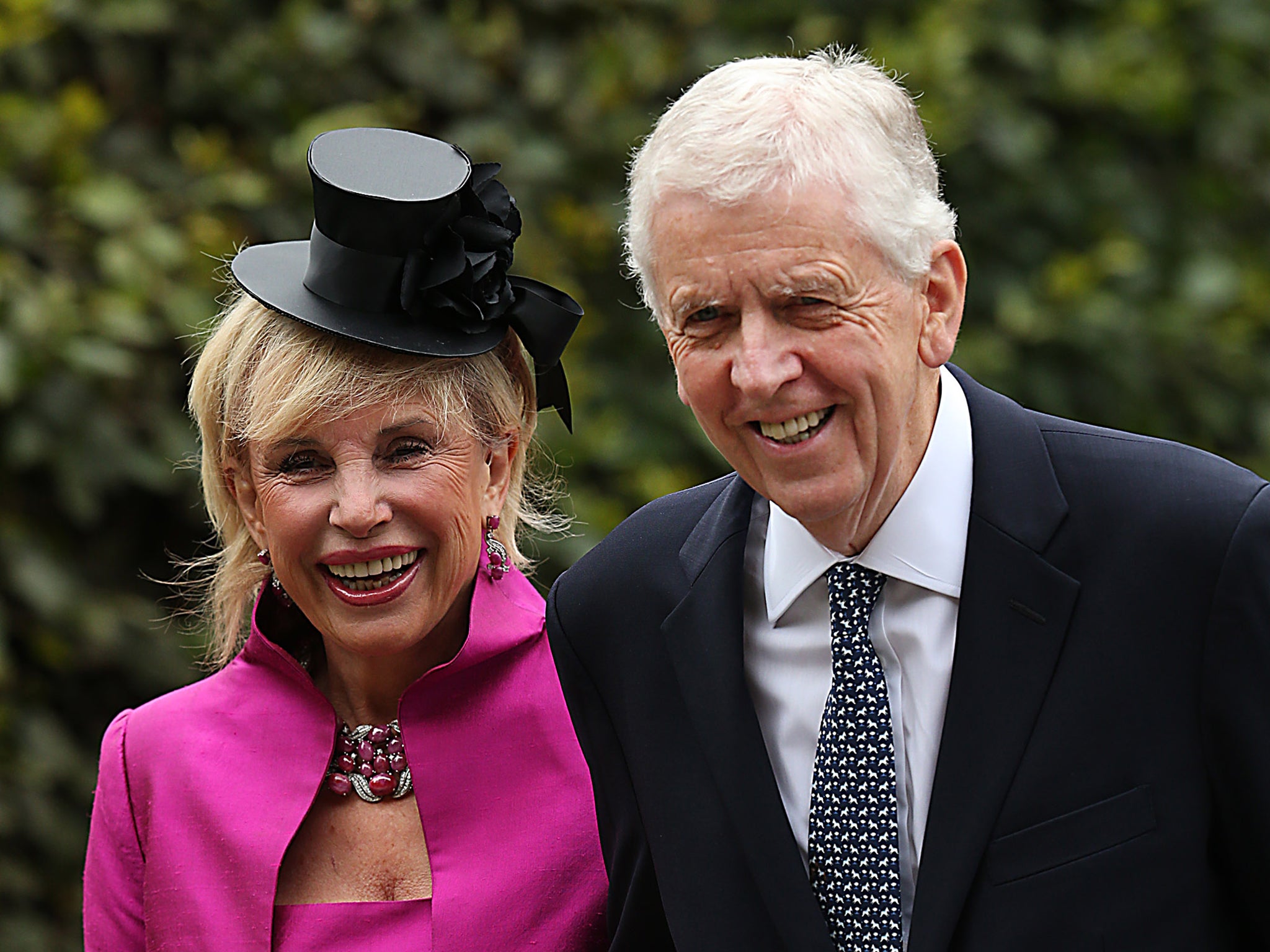 Margaret Thatcher's then foreign policy adviser, Charles Powell (pictured with Lady Carla Powell), warned the Prime Minister of being “negligent”