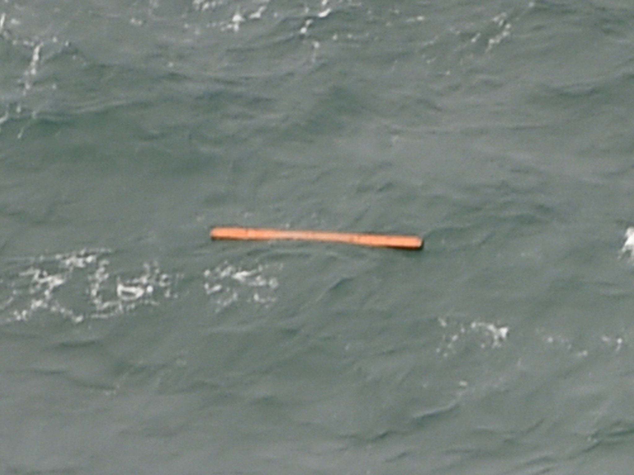 Floating debris spotted by an Indonesia search and rescue aircraft in the hunt for the missing AirAsia flight QZ8501