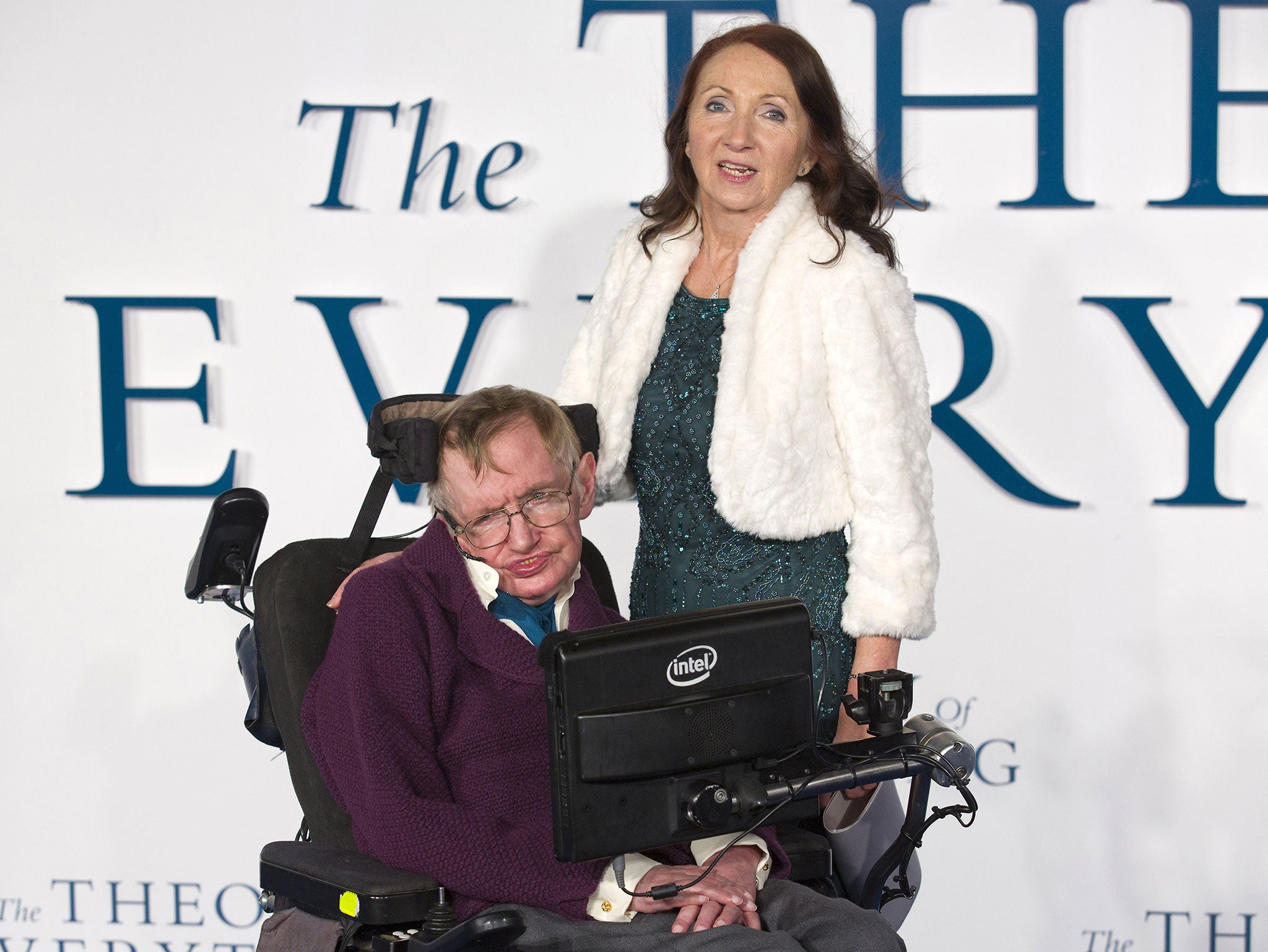 Stephen Hawking with his first wife Jane Wilde