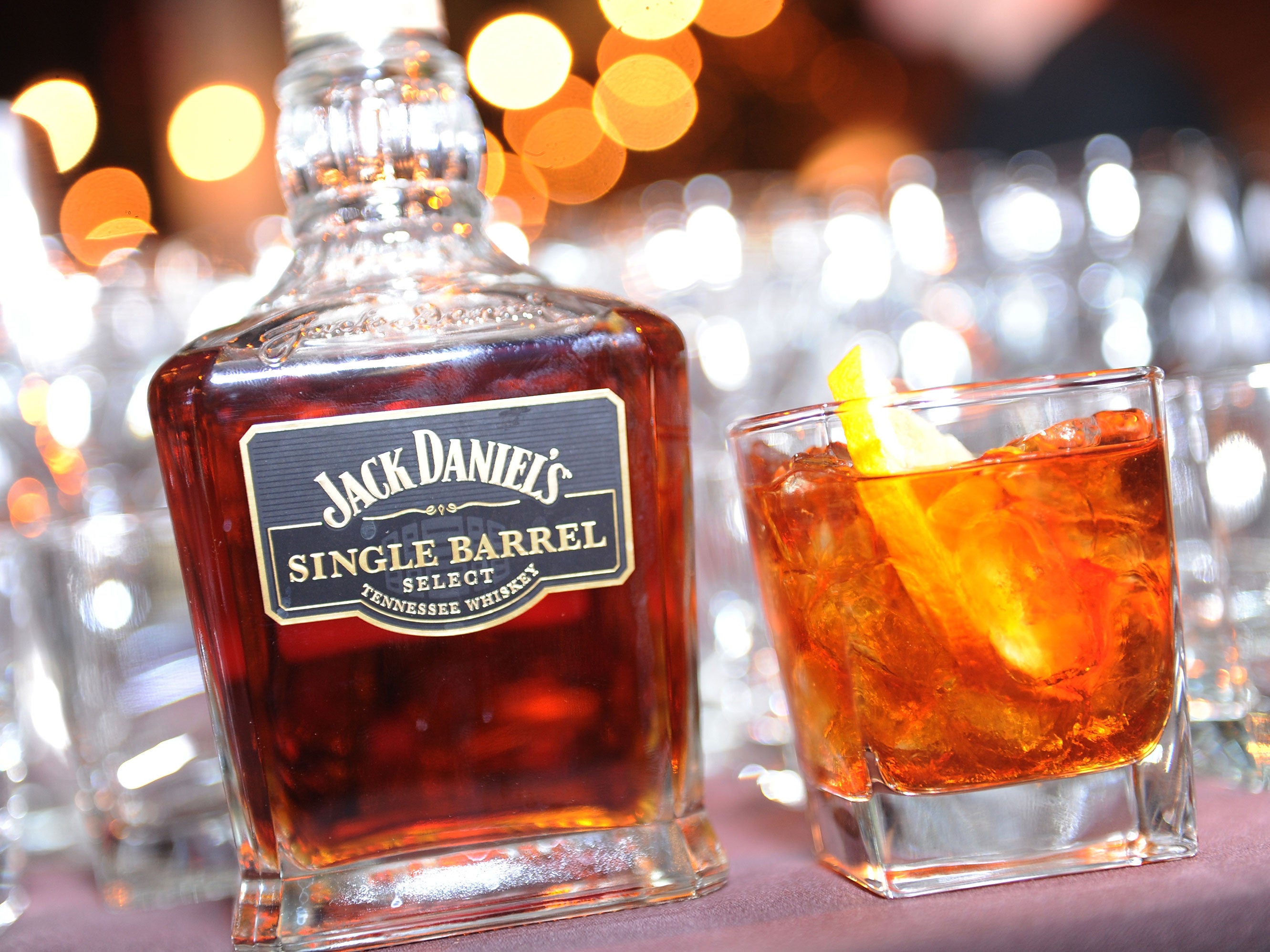 Jack Daniels, which Mr Leathers was named after