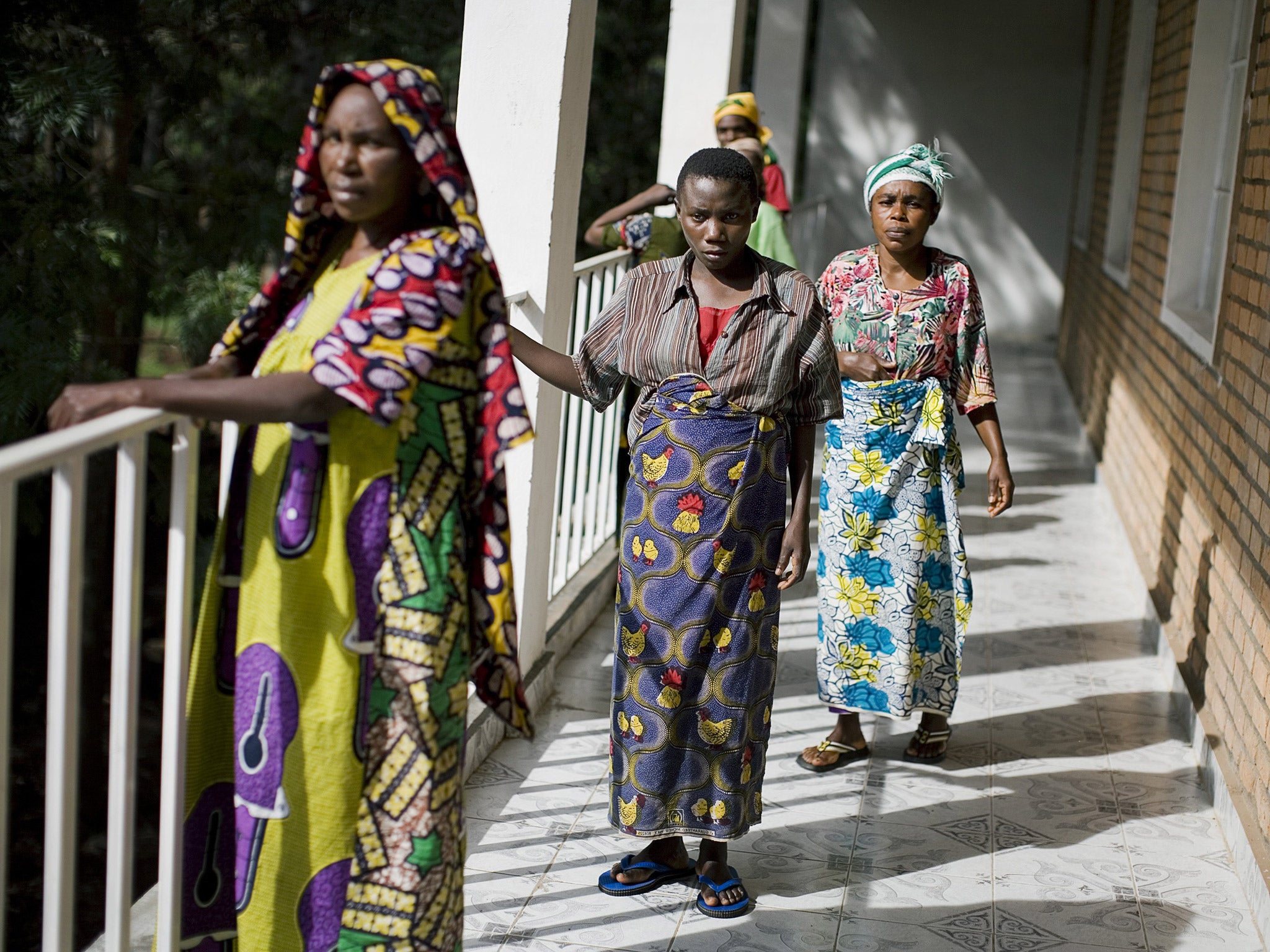 Women recovering from surgery at Panzi hospital in the Congo (Getty)