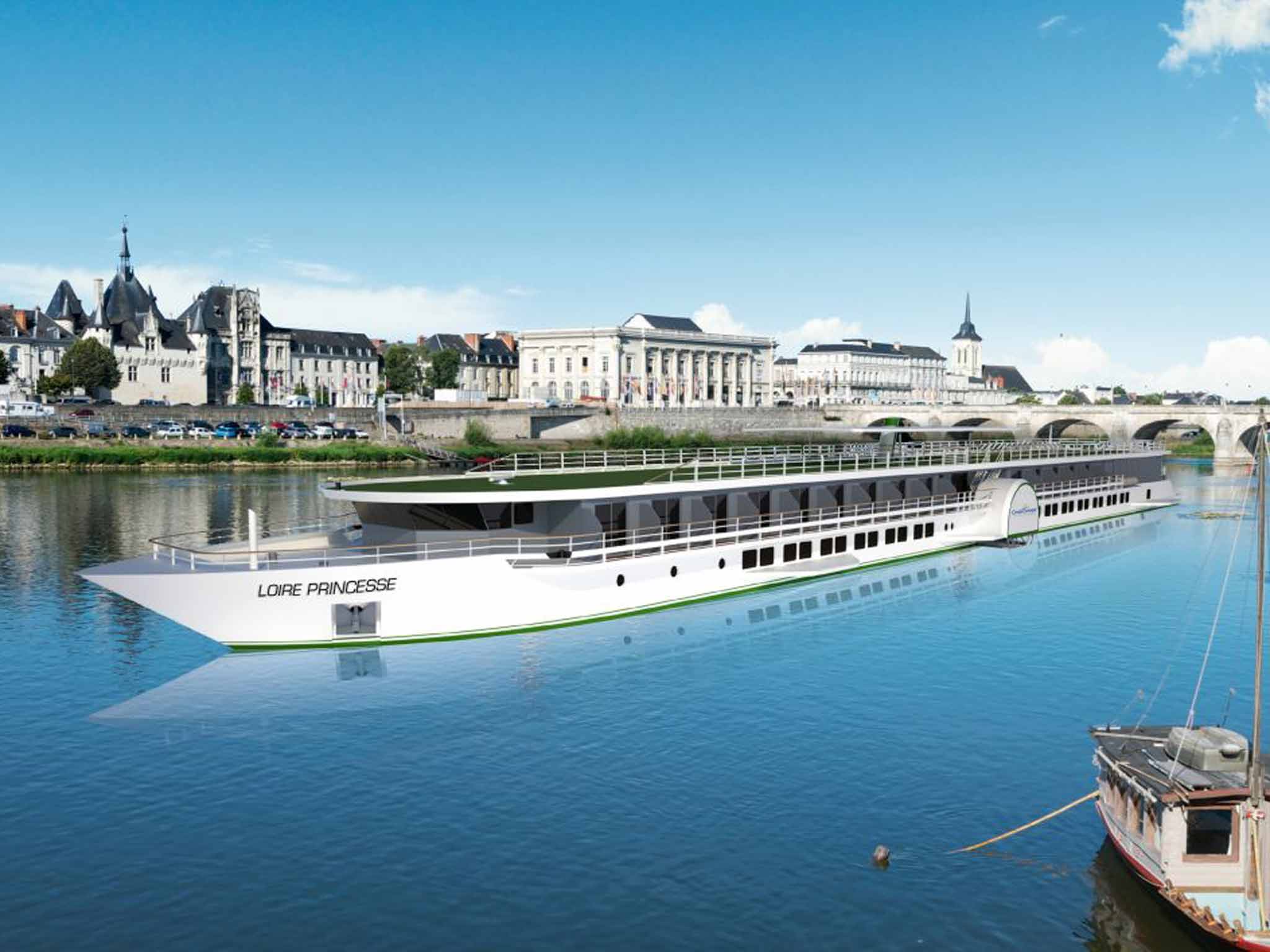 CroisiEurope launches its 96-passenger paddlewheel vessel, Loire Princesse