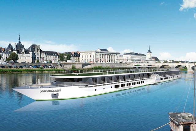 CroisiEurope launches its 96-passenger paddlewheel vessel, Loire Princesse
