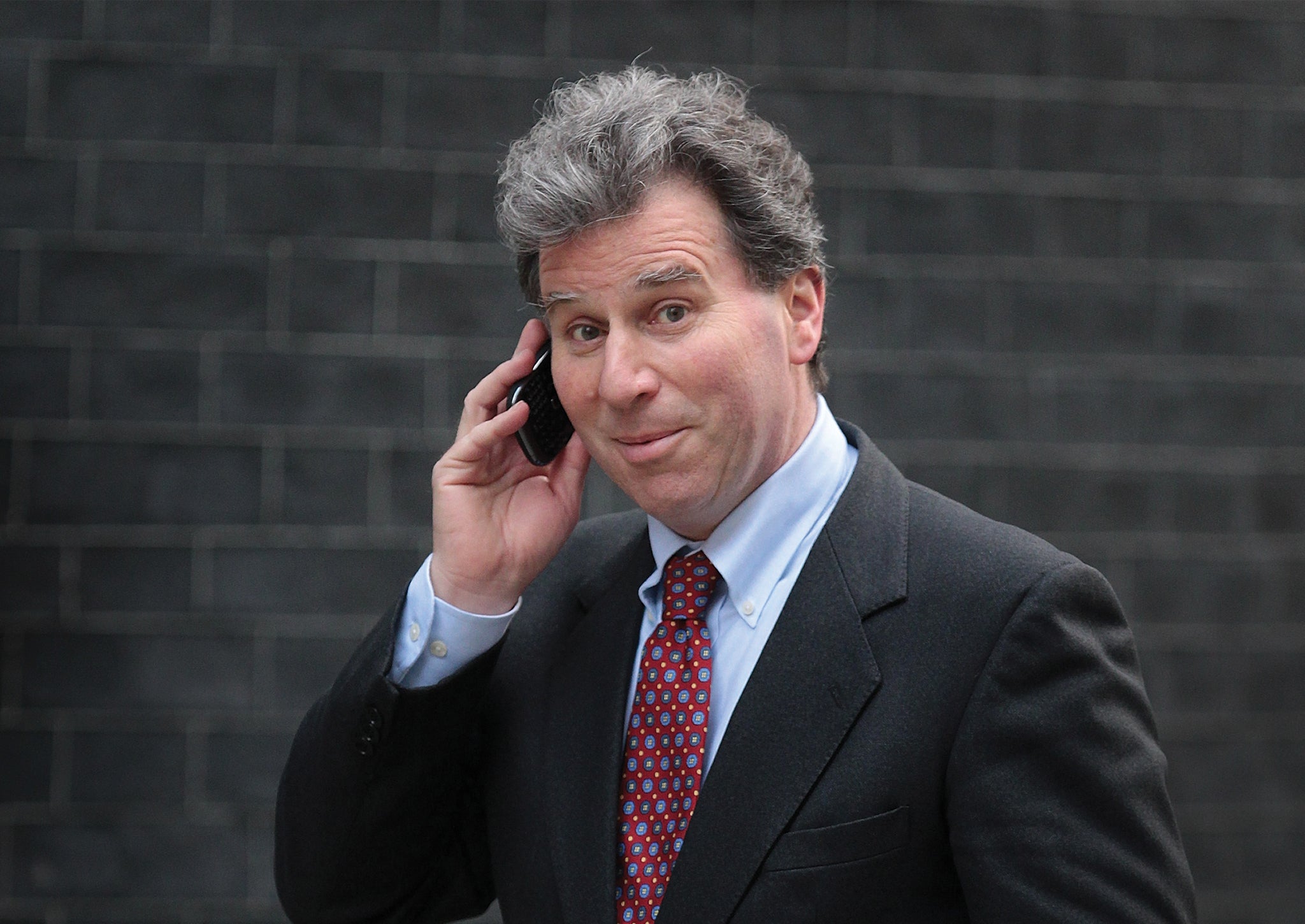 Oliver Letwin arrives in Downing Street for a cabinet meeting