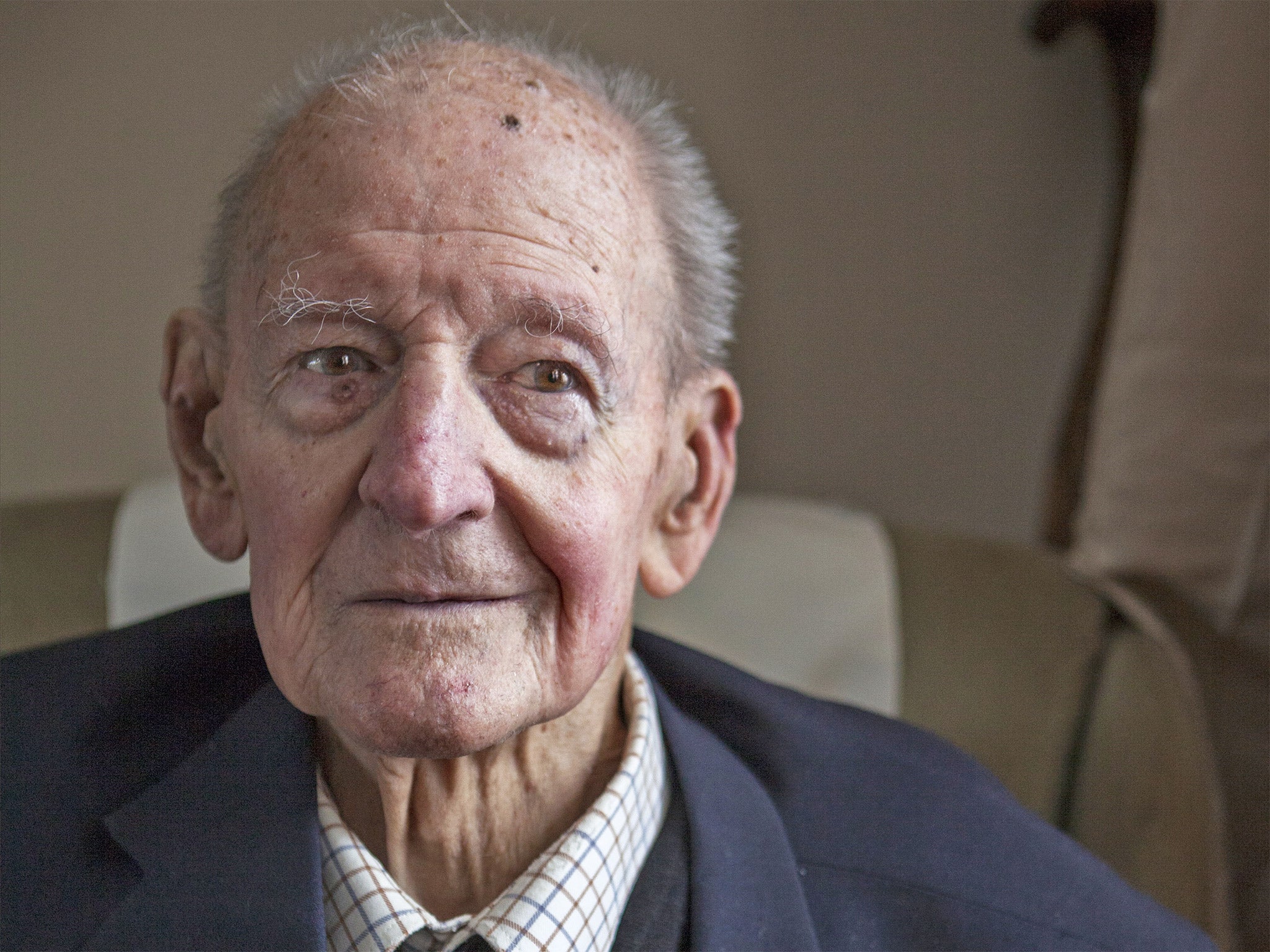 Tony Eldridge at his home in Watford