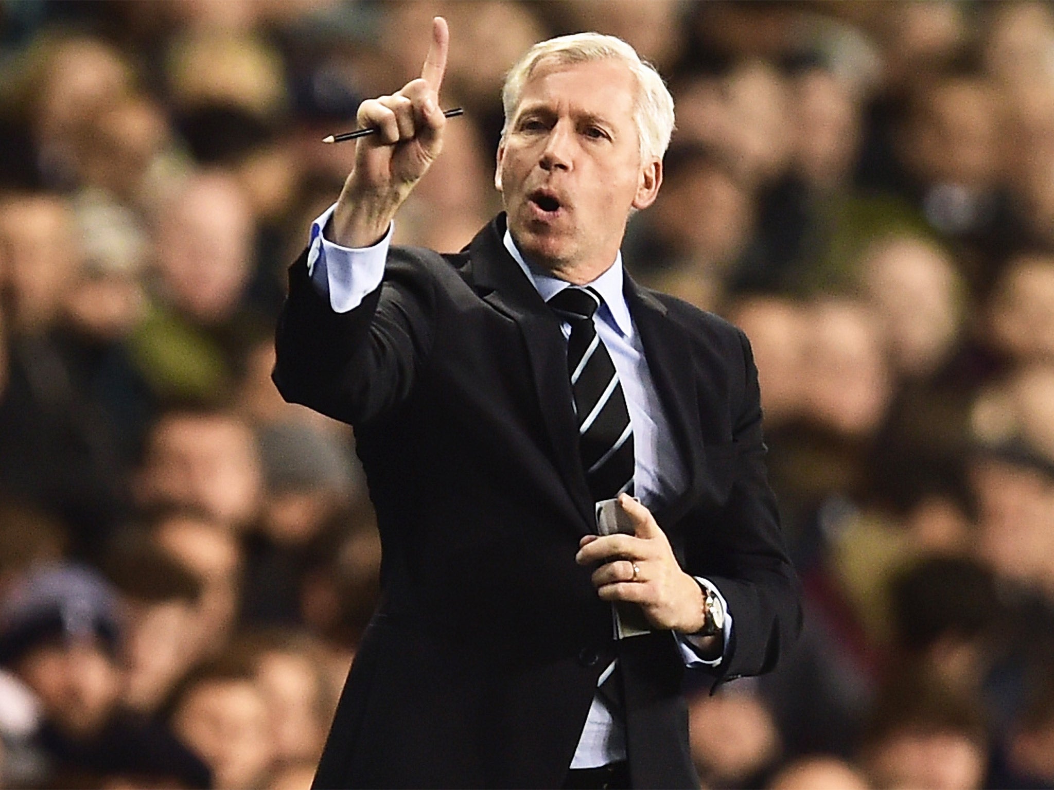 Alan Pardew had wanted more input in player recruitment (Getty)