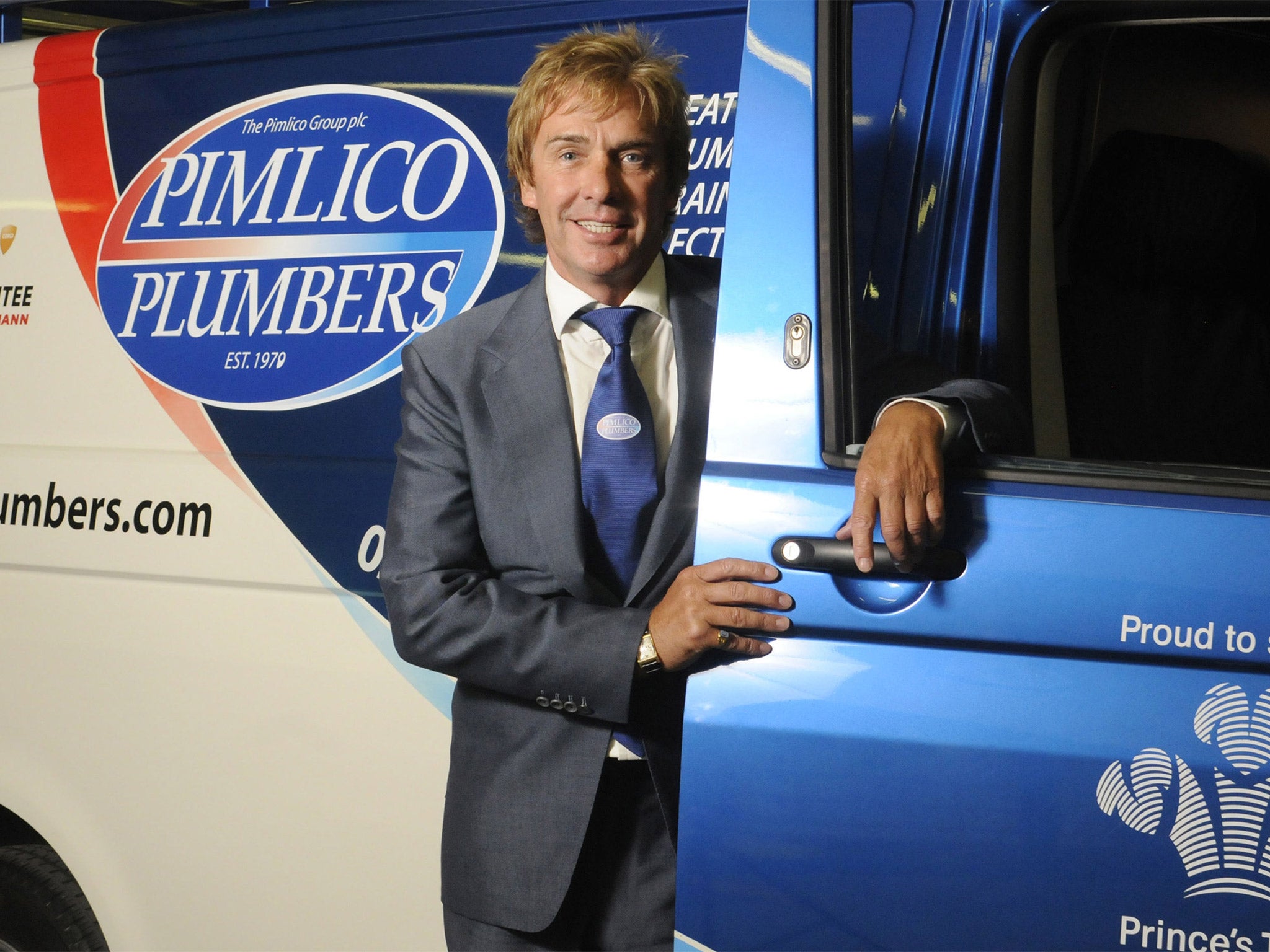 Charlie Mullins, founder of Pimlico Plumbers - OBE