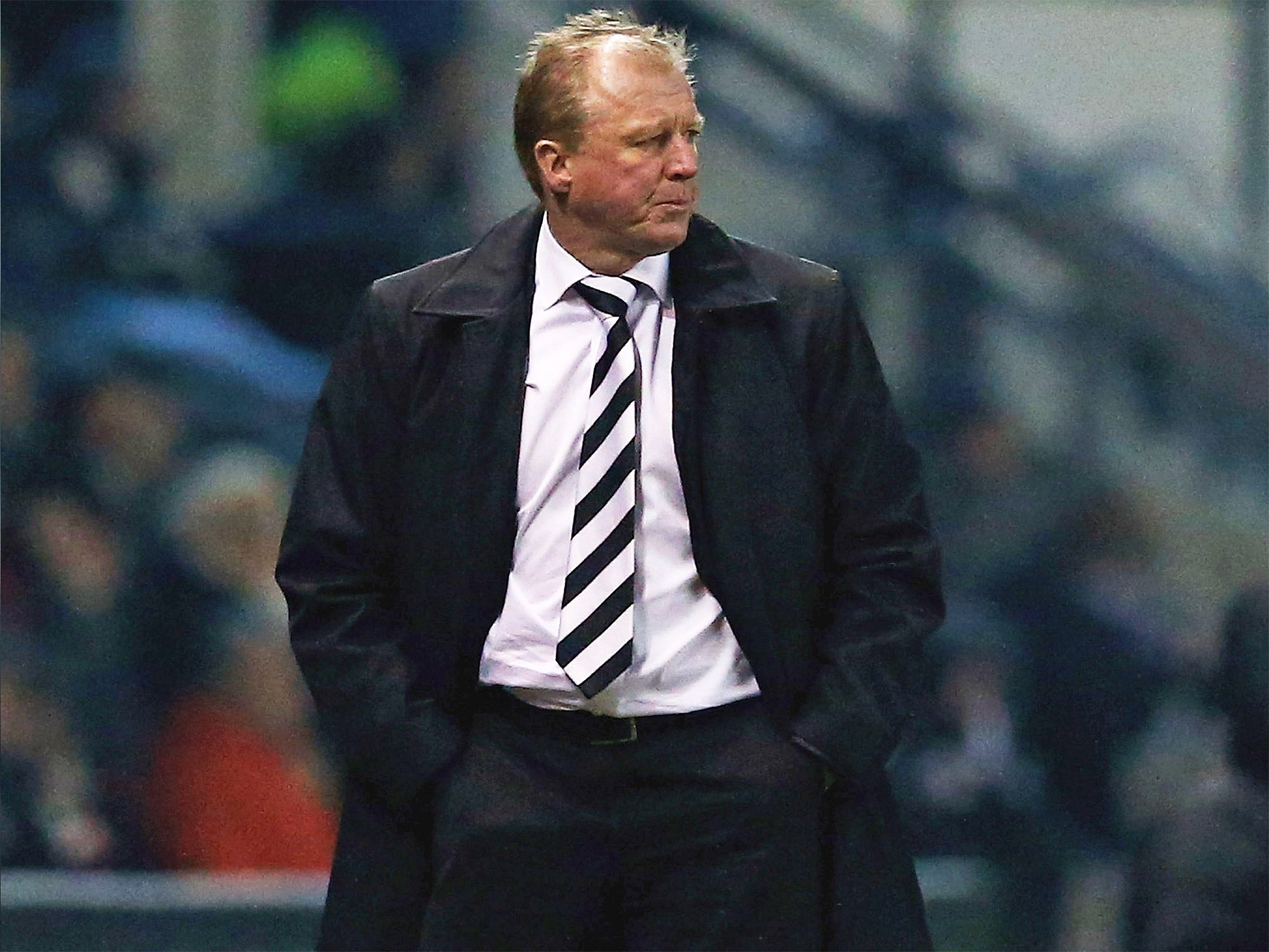 Steve McClaren, the Derby manager, was approached by Newcastle about taking over after Alan Pardew