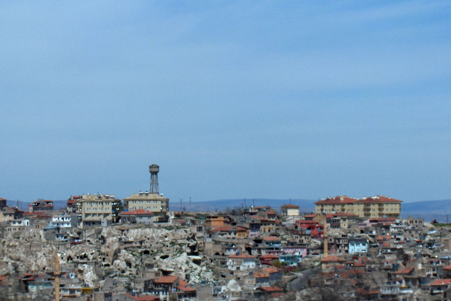 The town of Nevşehir, on whose outskirts the new underground city was discovered