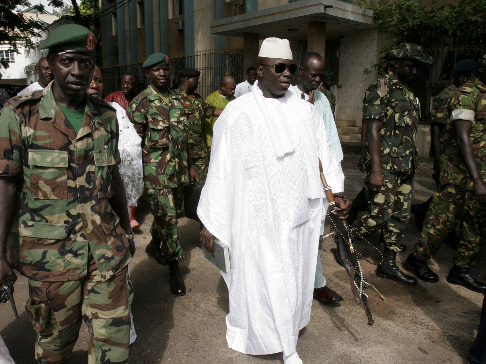 Gambia 'coup attempt' sees capital shut down and state radio go silent as  gunfire heard in presidential palace | The Independent | The Independent