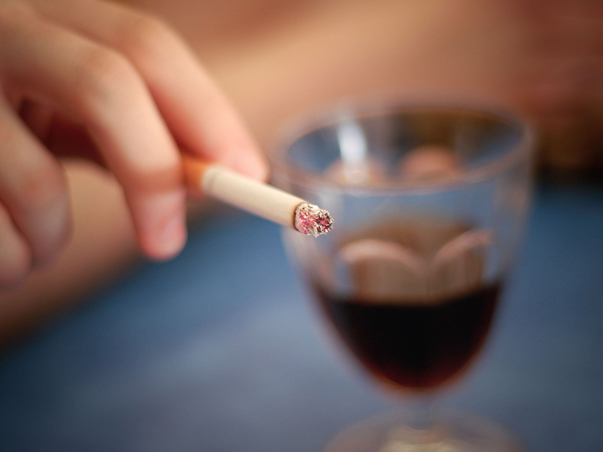 Force of habit: not making unrealistic resolutions actually makes it easier to cut down on drinking and smoking