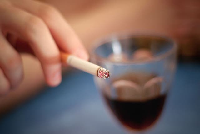Force of habit: not making unrealistic resolutions actually makes it easier to cut down on drinking and smoking