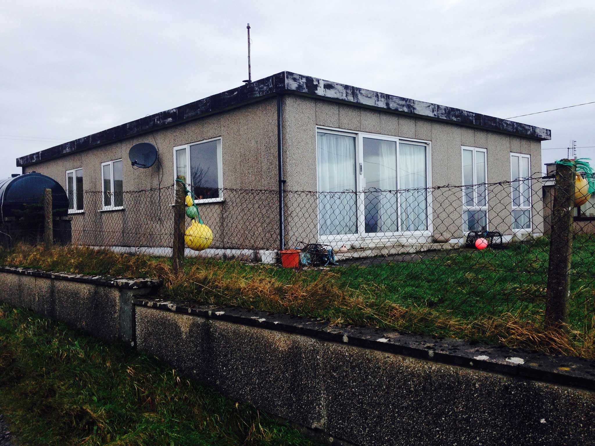 Marsha Mehran’s bungalow, where she kept a sign: ‘Do not disturb: I’m working’