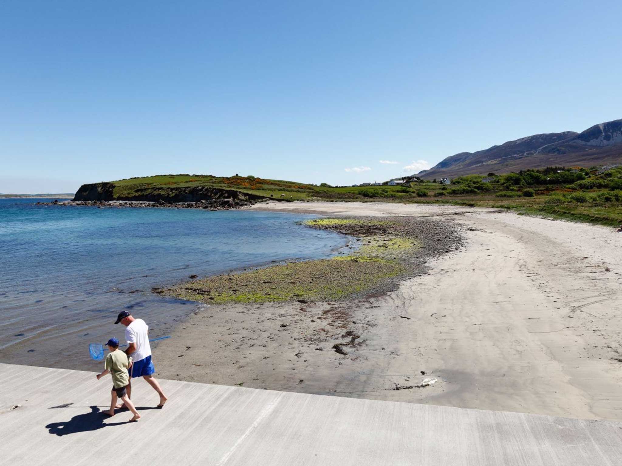 Journey’s end: the beach at Lecanvey, County Mayo, where Marsha Mehran lived her last days