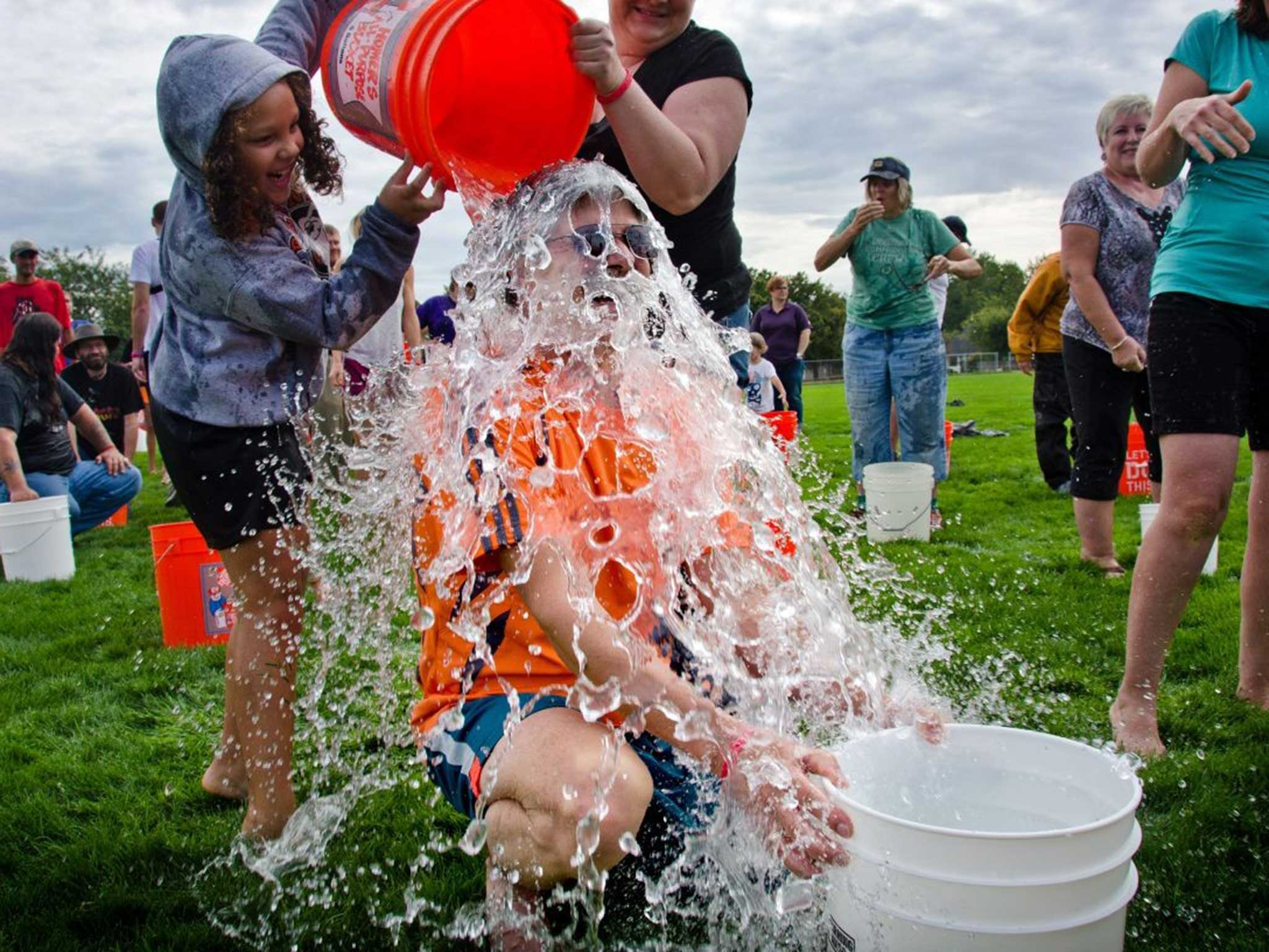 The Ice Bucket Challenge raised millions for two charities – in the UK and in the US