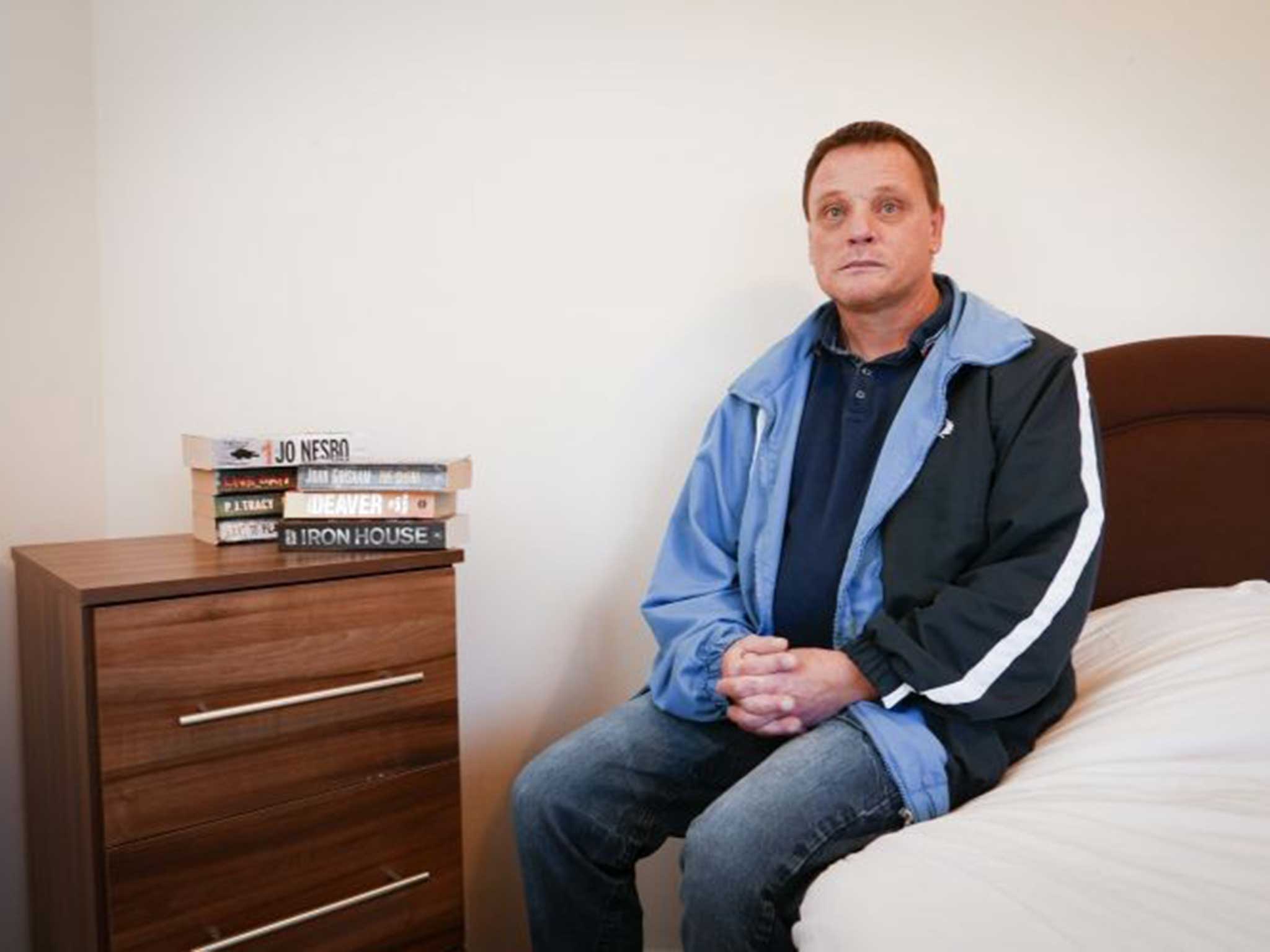 Louis Boyle is a recovering alcoholic living in Bibby House in Gateshead