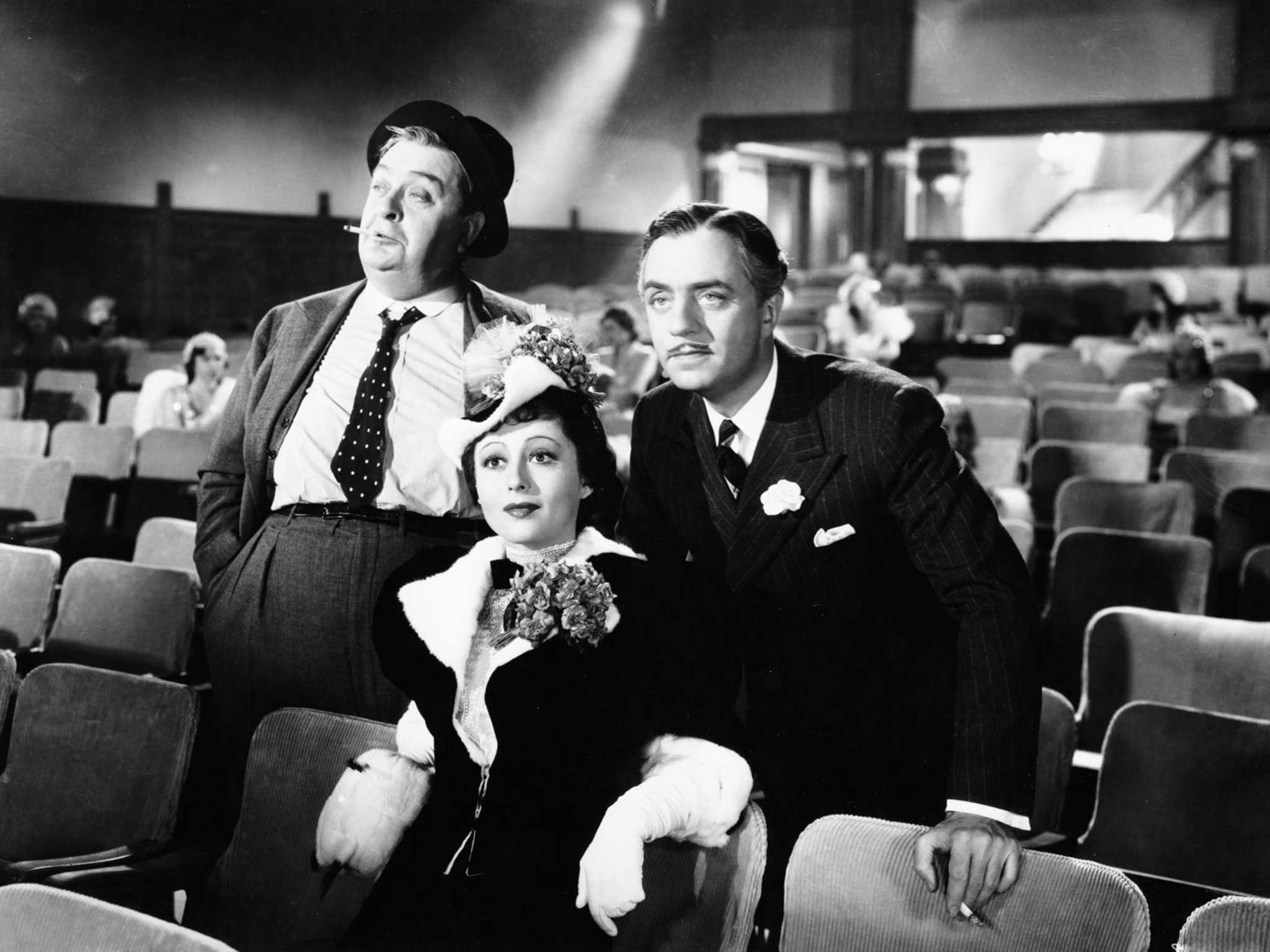 Immensely effective: Rainer with Ernest Cossart and William Powell in ‘The Great Ziegfeld’ (1936)