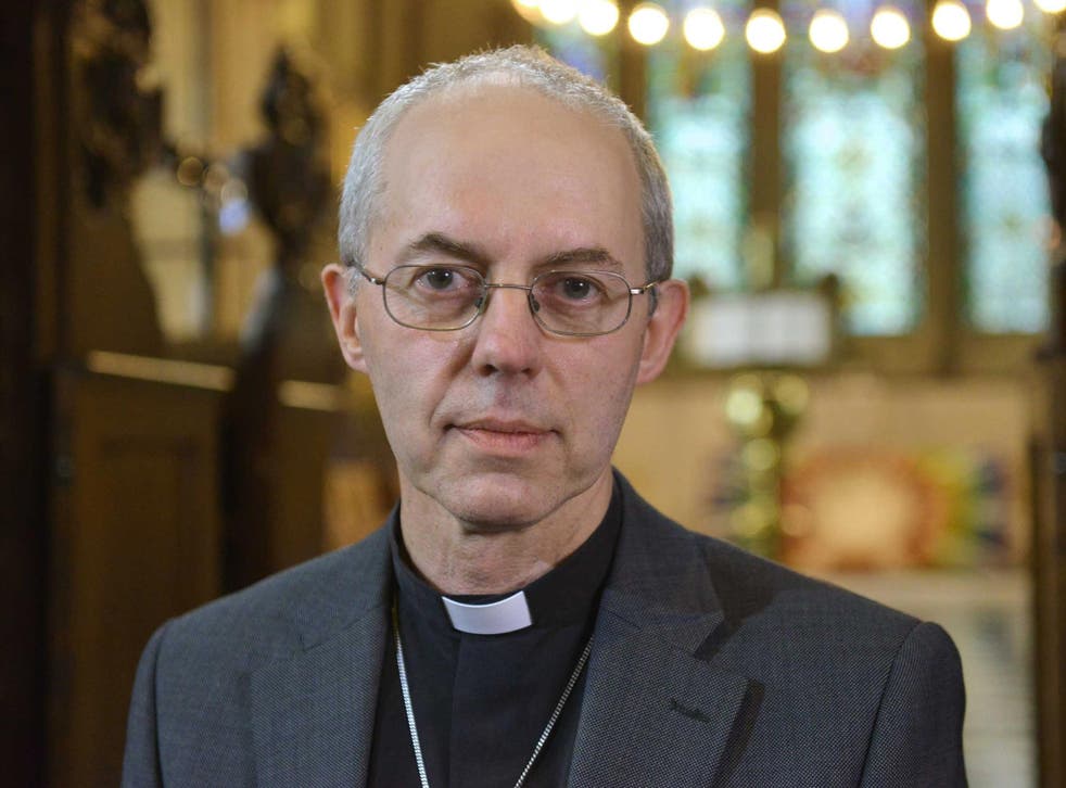 The Archbishop had to withdraw from his Christmas Day sermon because of pneumonia