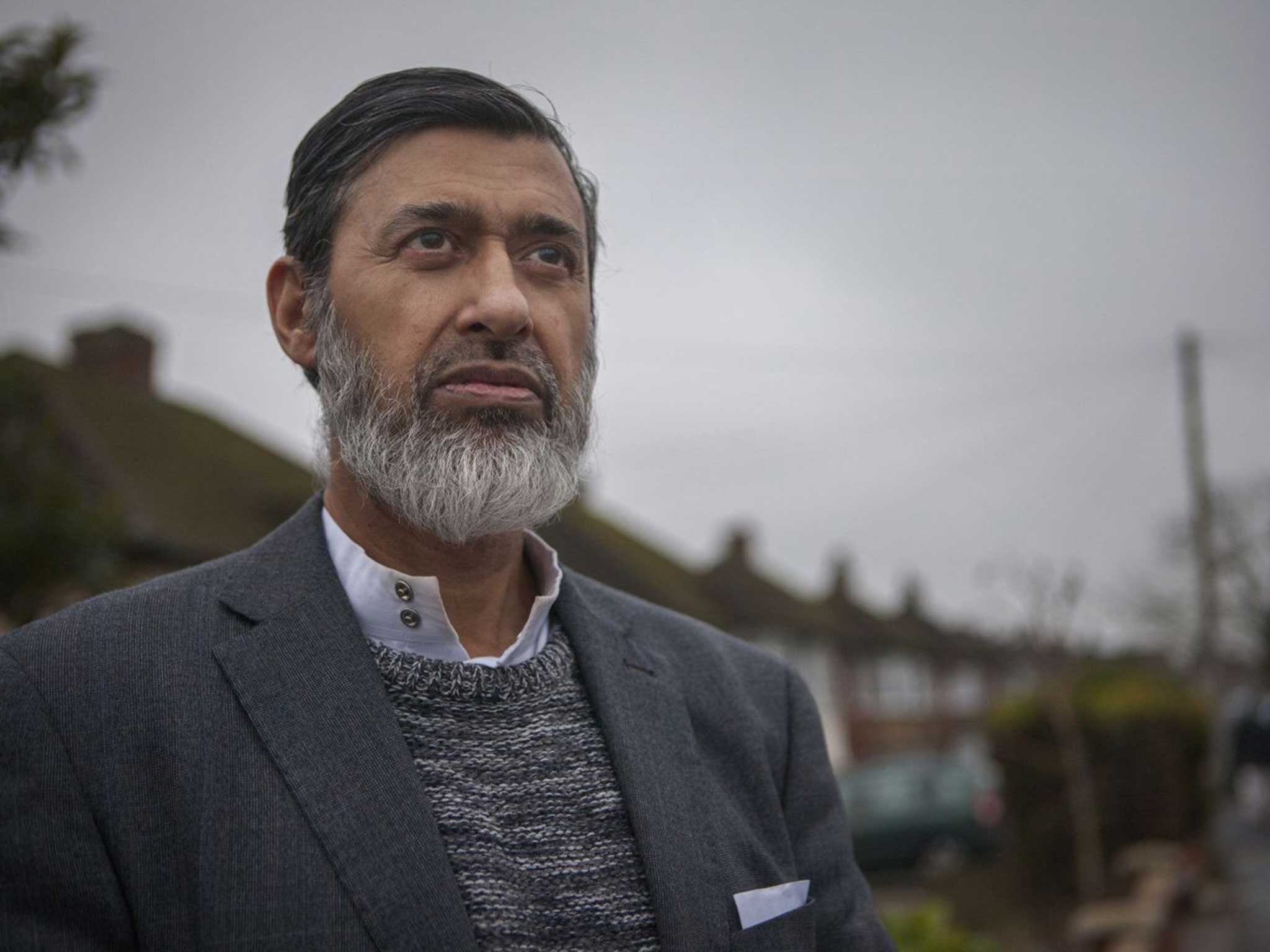 Zahur Ahmad at the Jameh Rehamania Mosque in the Castlefield area of High Wycombe; the area is a ‘great community’, he says