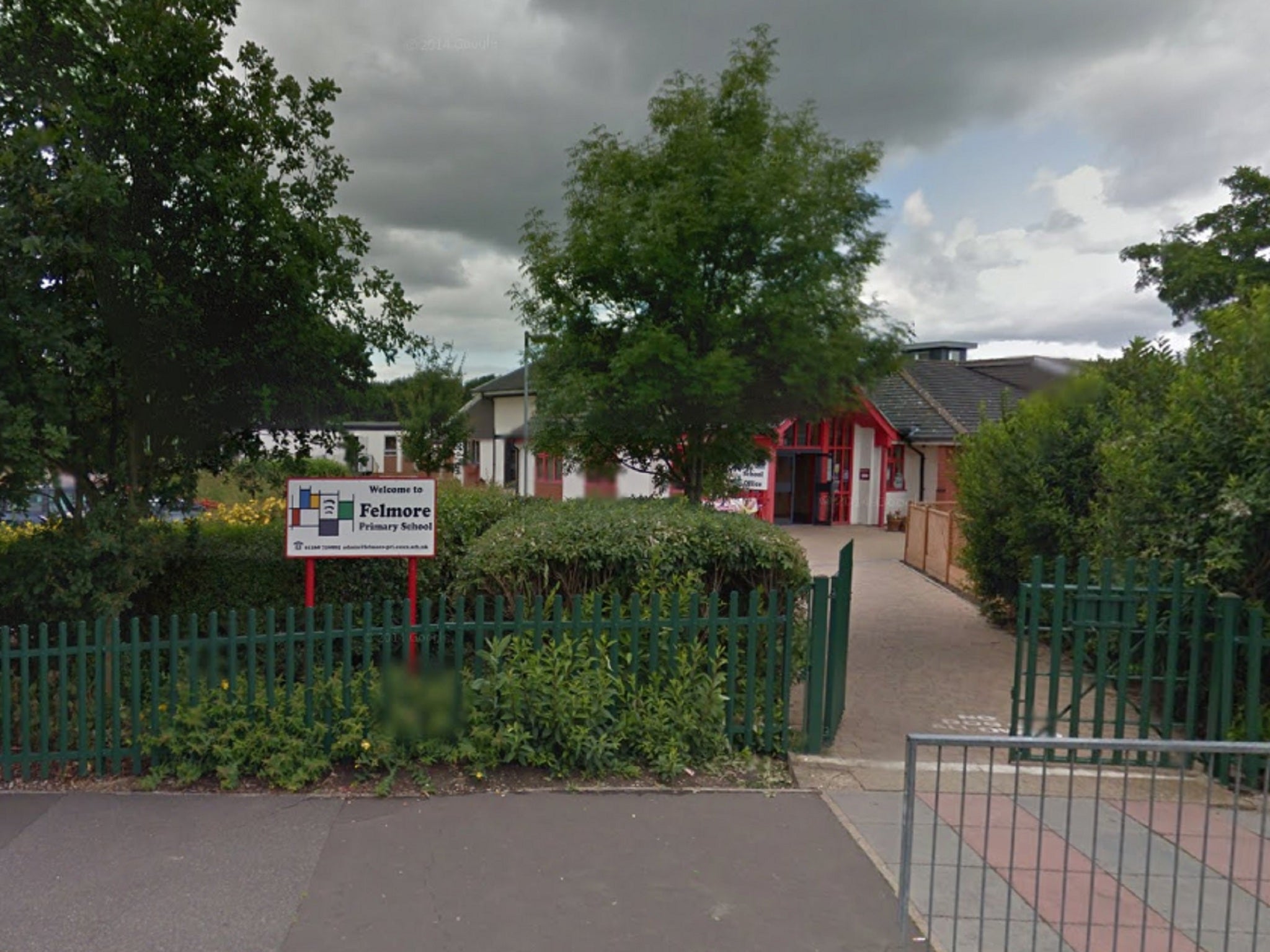 Parents of children attending Felmore Primary School in Basildon, Essex, have been told off for smoking and swearing outside the gates