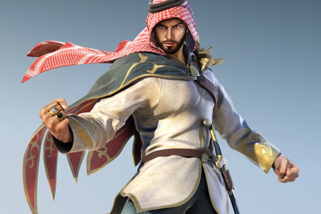 Shasheen is the first Arabic character for the Tekken series (Image: @Harada_TEKKEN)