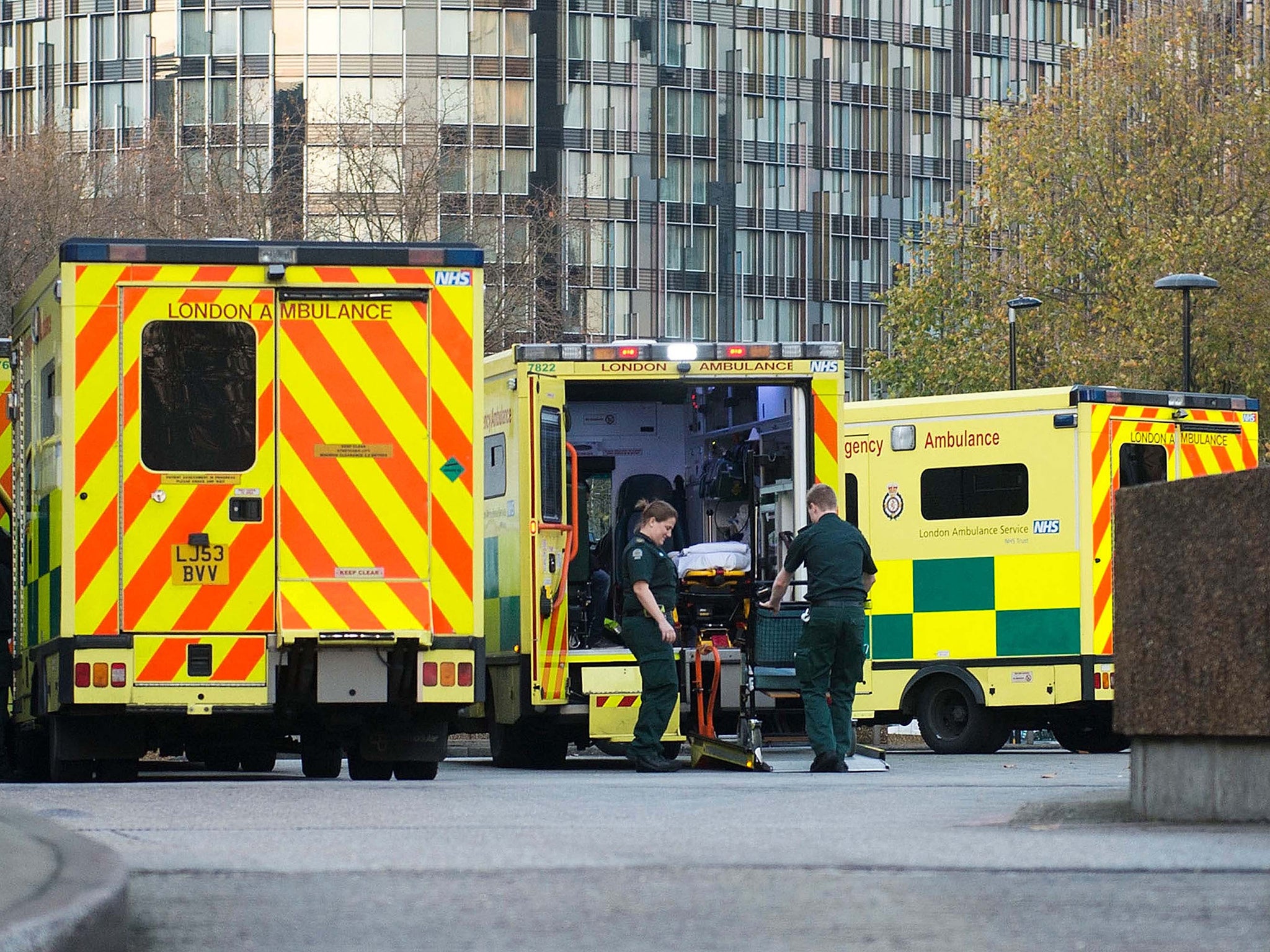 Hospitals have been dealing with record levels of emergency admissions in the past few weeks