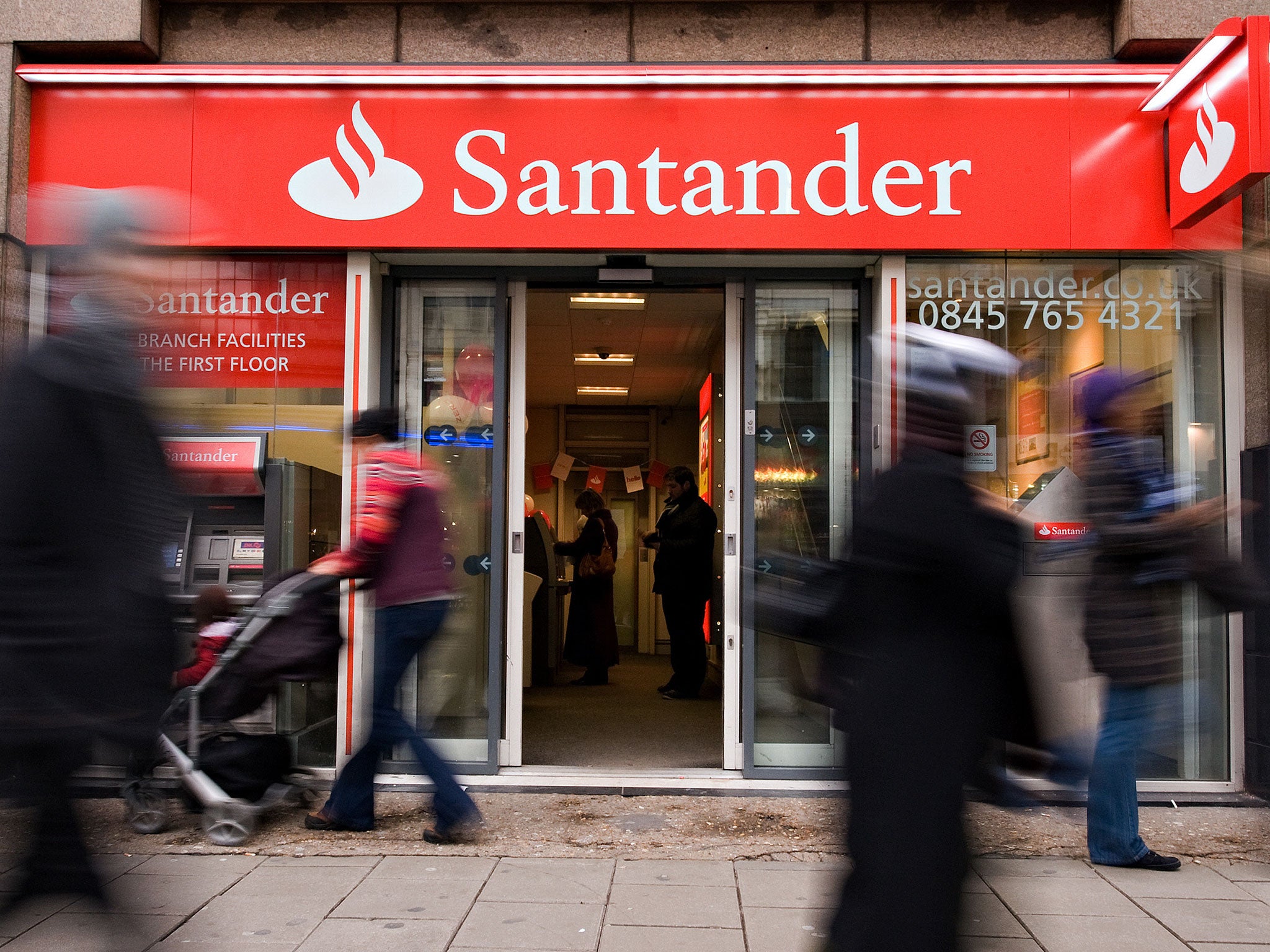 Santander has a current account that pays 3 per cent on balances from £3,000 to £20,000, with instant access