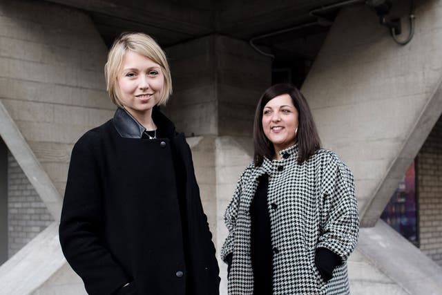 Polly Findlay (left) and Nadia Fall, two of theatre's most exciting directors