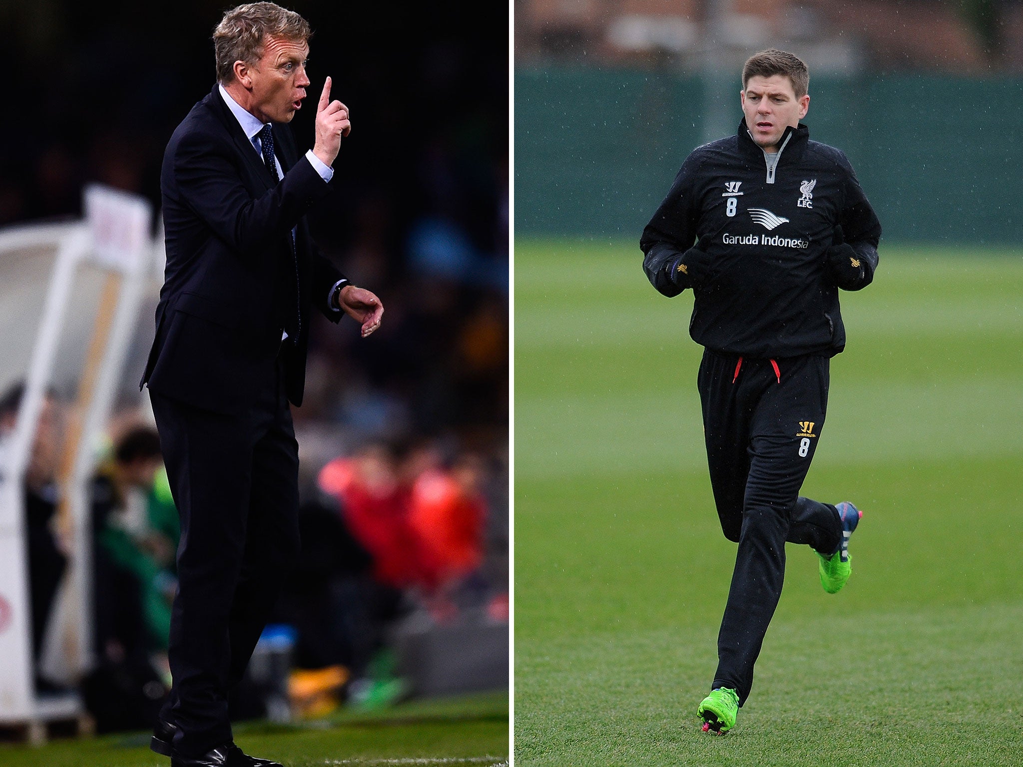 David Moyes admitted he would like to have Steven Gerrard at Real Sociedad