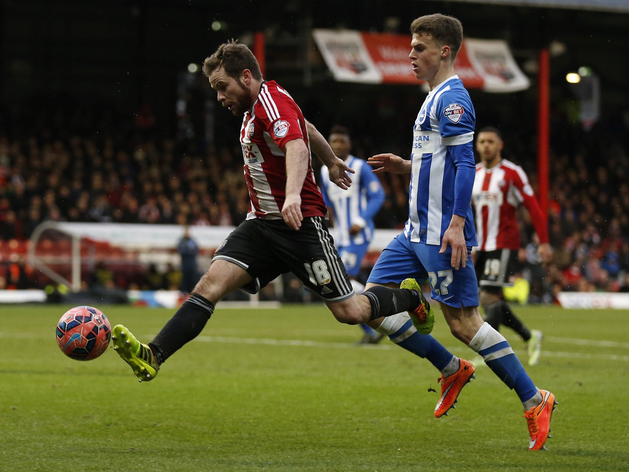 Alan Judge breaks away from Solly March