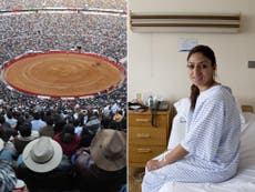 Gored female matador on sexism in bullfighting