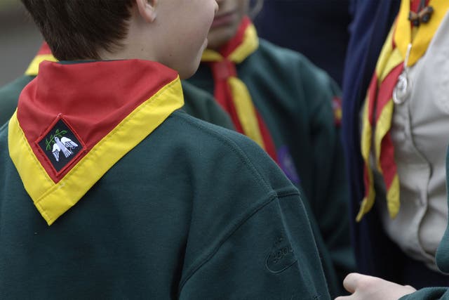Cubs, Scouts & Air Scouts take part in St Georges Day memorial service
