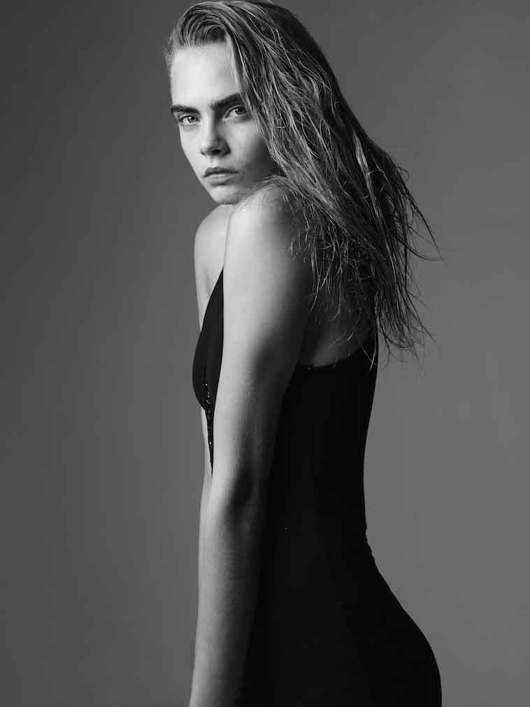 Cara Delevingne photographed by Sølve Sundsbø and styled by Katie Grand wearing Givenchy spring/summer 2015