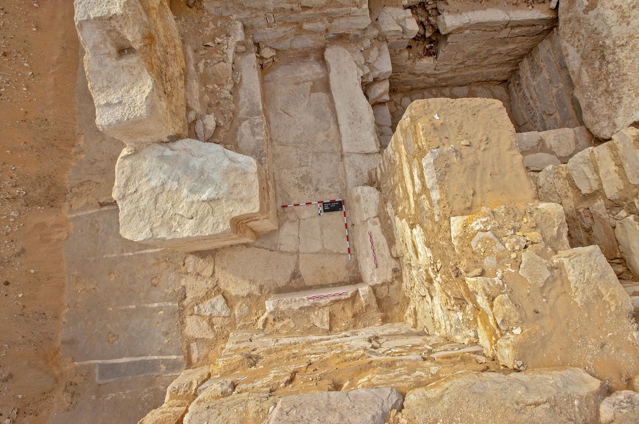 The tomb of Khentakawess III, a queen believed to have been the wife of Pharaoh Neferefre who ruled 4,500 years ago