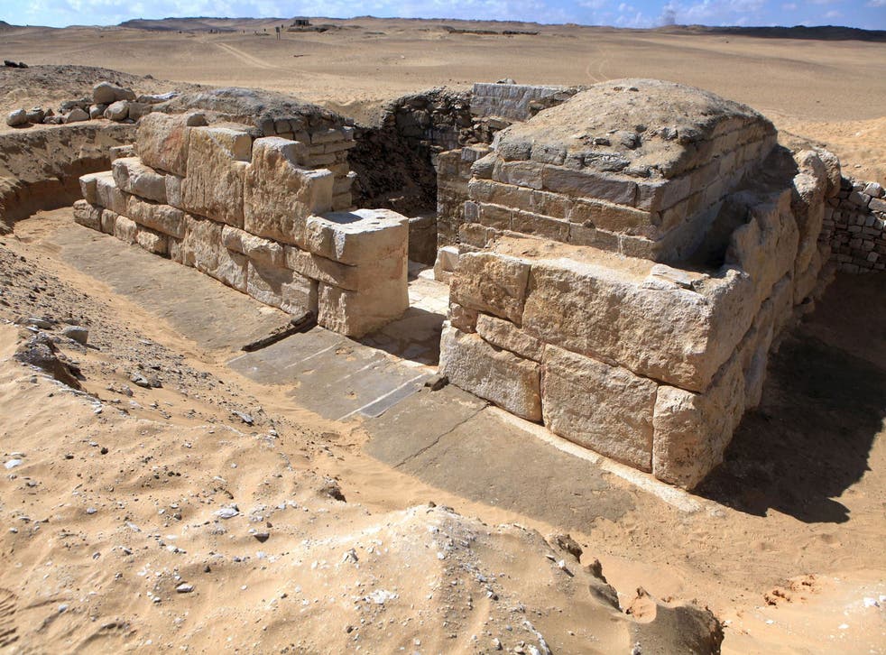 The tomb of Khentakawess III, a queen believed to have been the wife of Pharaoh Neferefre who ruled 4,500 years ago