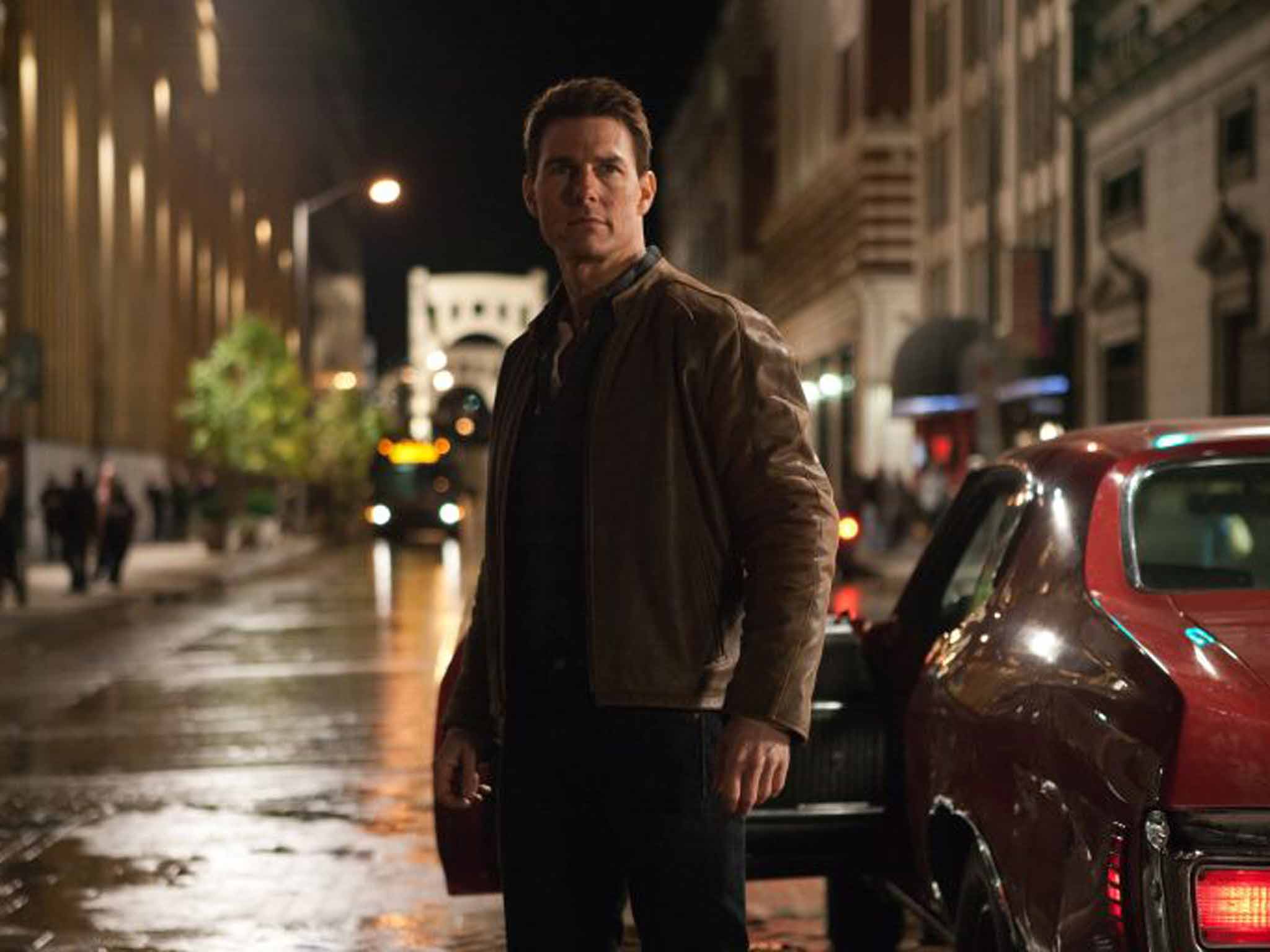 Within Reacher: Tom Cruise plays Lee Child's leading man in a 2012 film